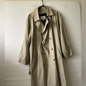 London Fog  beige Trench Coat for mem.
